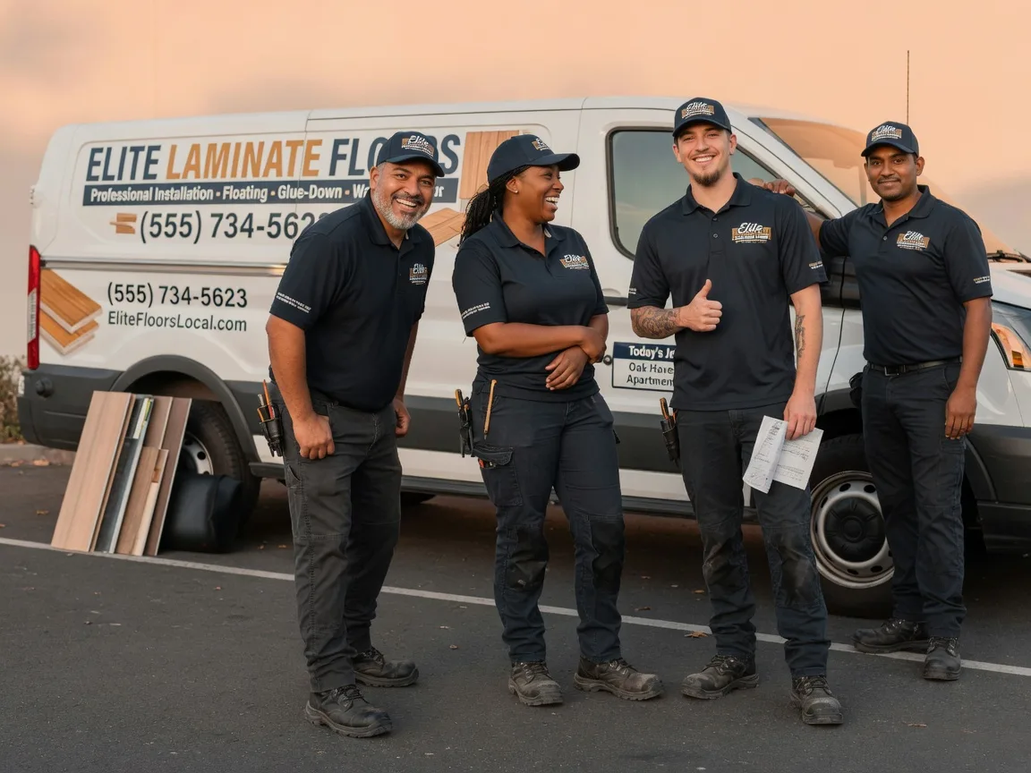 Laminate flooring installation company in Little America, WY